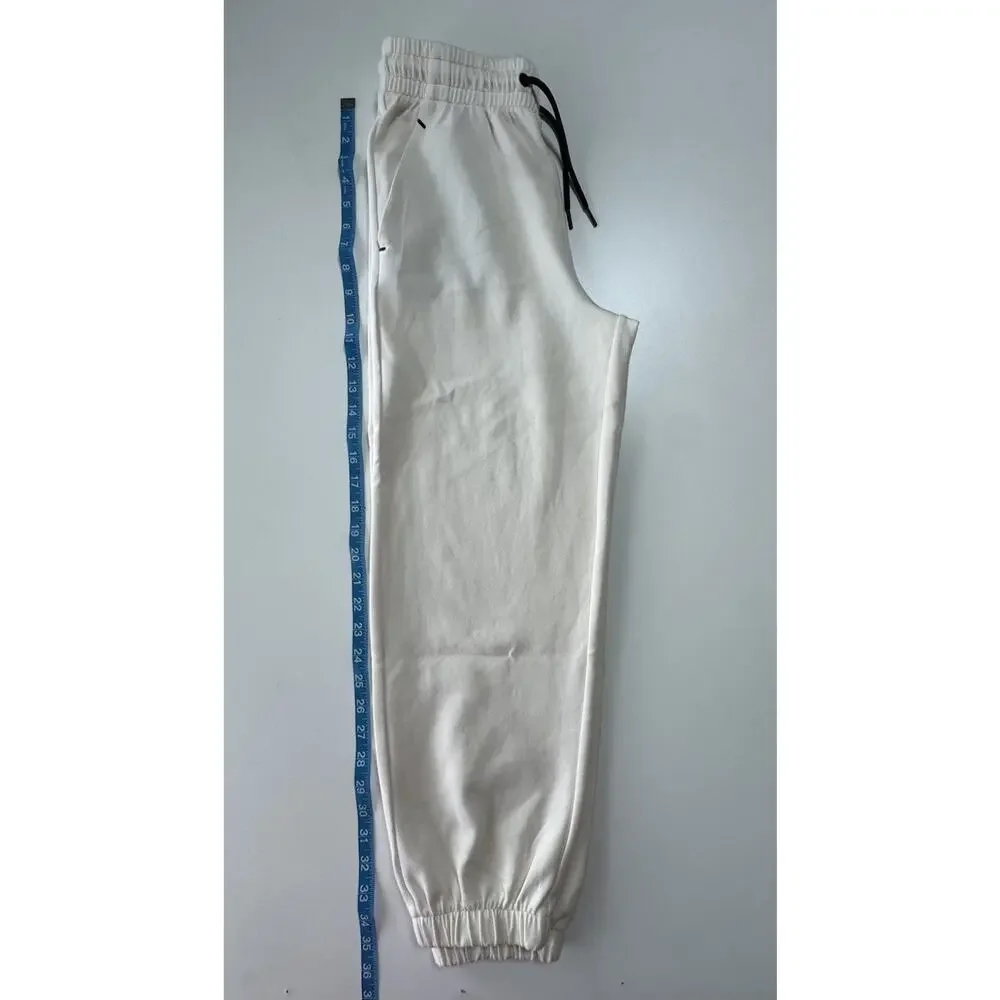 Old Navy Activewear Unisex Youth L 14-16 Color Cream Pants